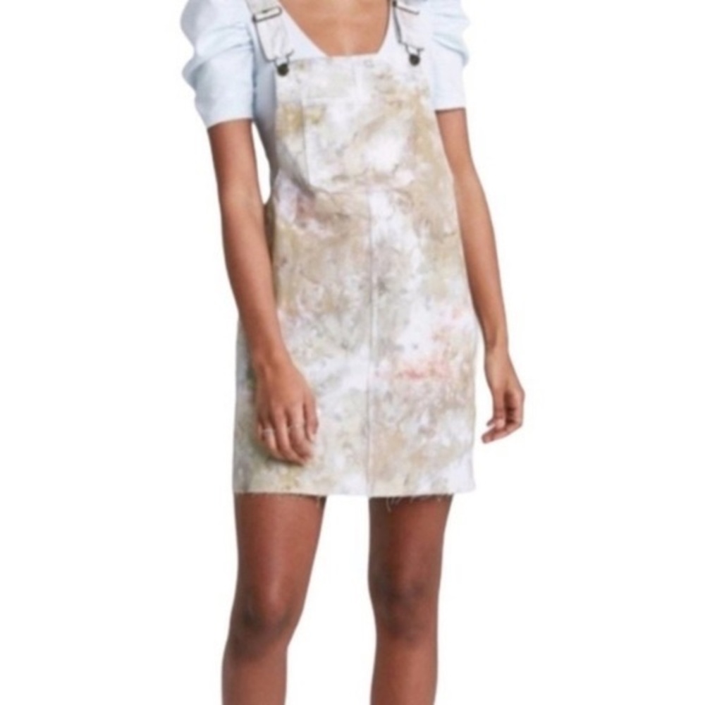 Tie-dye Overall Dress